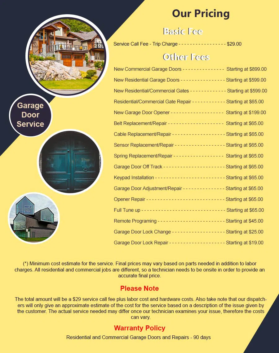 Elite Garage Door Service Deer Park, TX 281-823-7035